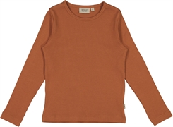 Wheat T-Shirt Nor LS - Amber Brown
